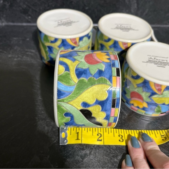 PTS International Interiors Fantasia Cups Set Of 4 - Picture 6 of 6